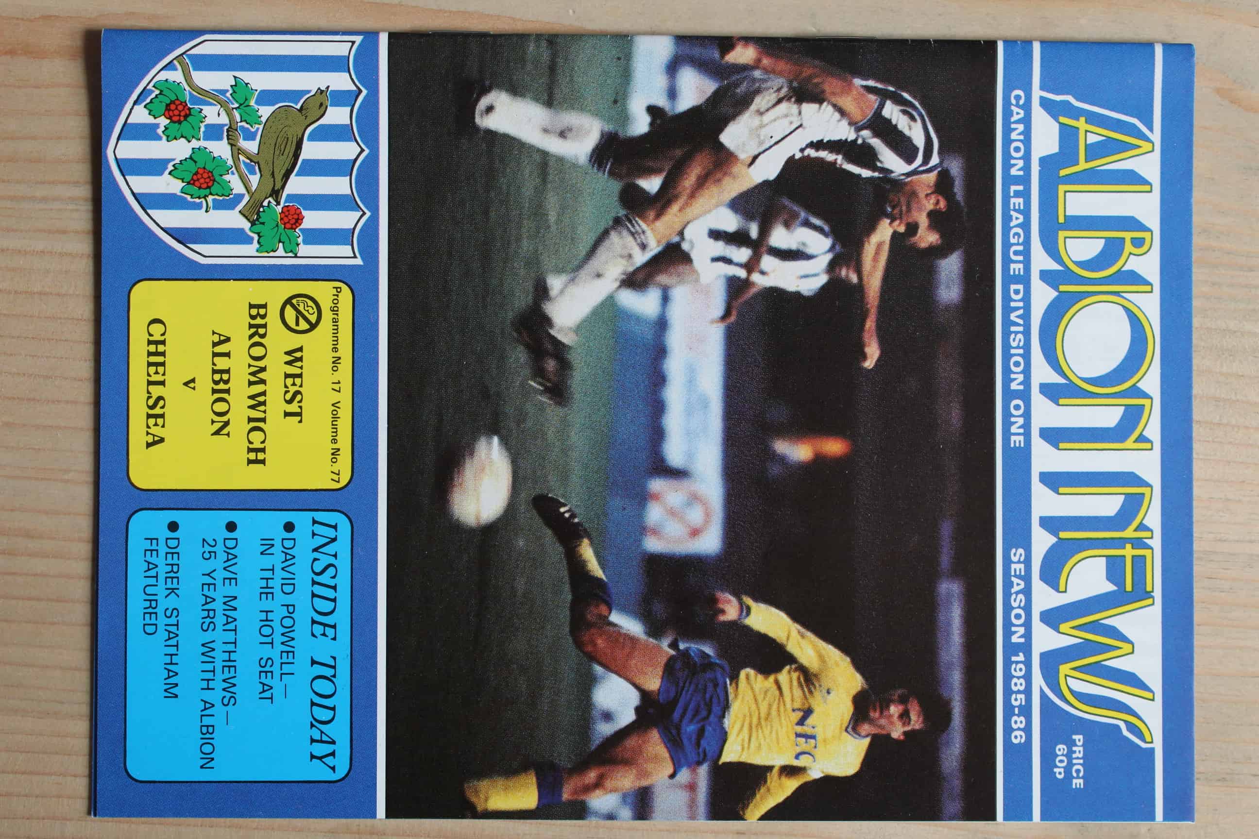 West Bromwich Albion FC  v Chelsea FC